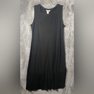 Elegant Black Sleeveless Dress